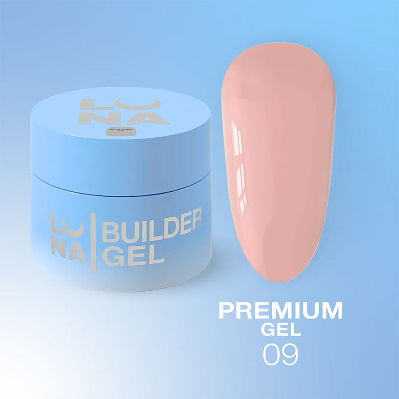 Extension gel Lunamoon Premium Gel Nr 9 - 30 ml