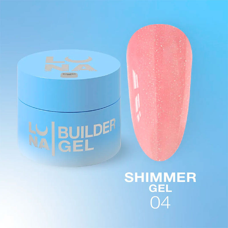 Ehitusgeel Extension gel Lunamoon Shimmer Gel 4 - 50 ml