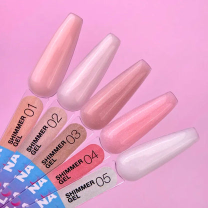 Ehitusgeel Extension gel Lunamoon Shimmer Gel 4 - 50 ml — pilt 4