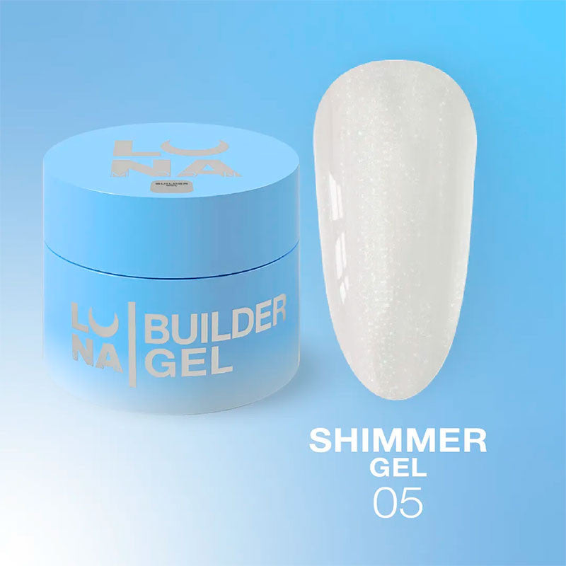 Ehitusgeel Extension gel Lunamoon Shimmer Gel 5 - 50 ml