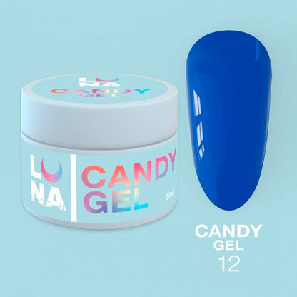 Ehitusgeel Gel for extension LUNAMOON - Candy Gel Nr 12 - 15 ml