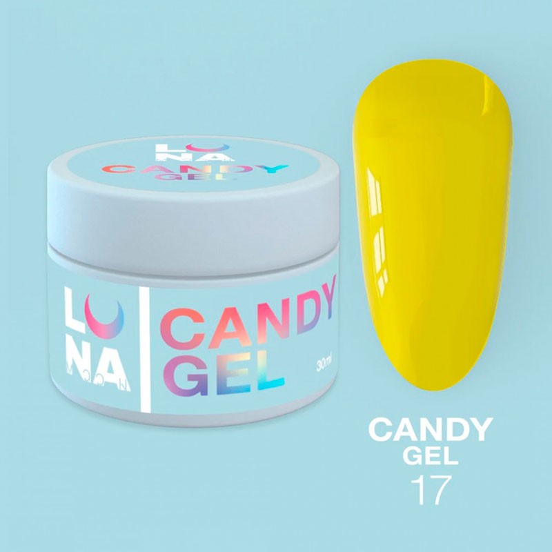 Gel for extension LUNAMOON - Candy Gel Nr 17 - 15 ml