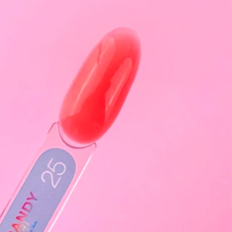 Gel constructor Gel for extension LUNAMOON - Candy Gel Nr 25 - 15 ml — imagen 2