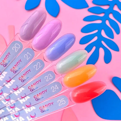 Gel constructor Gel for extension LUNAMOON - Candy Gel Nr 25 - 15 ml — imagen 3