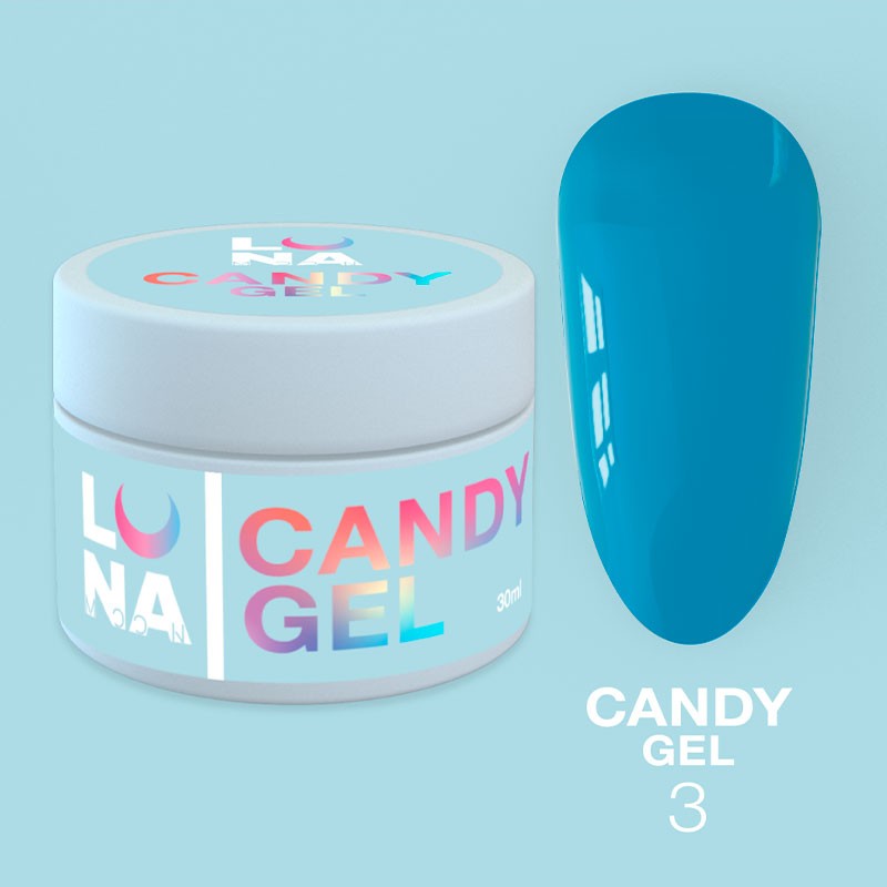 Gel for extension LUNAMOON - Candy Gel Nr 3 - 15 ml