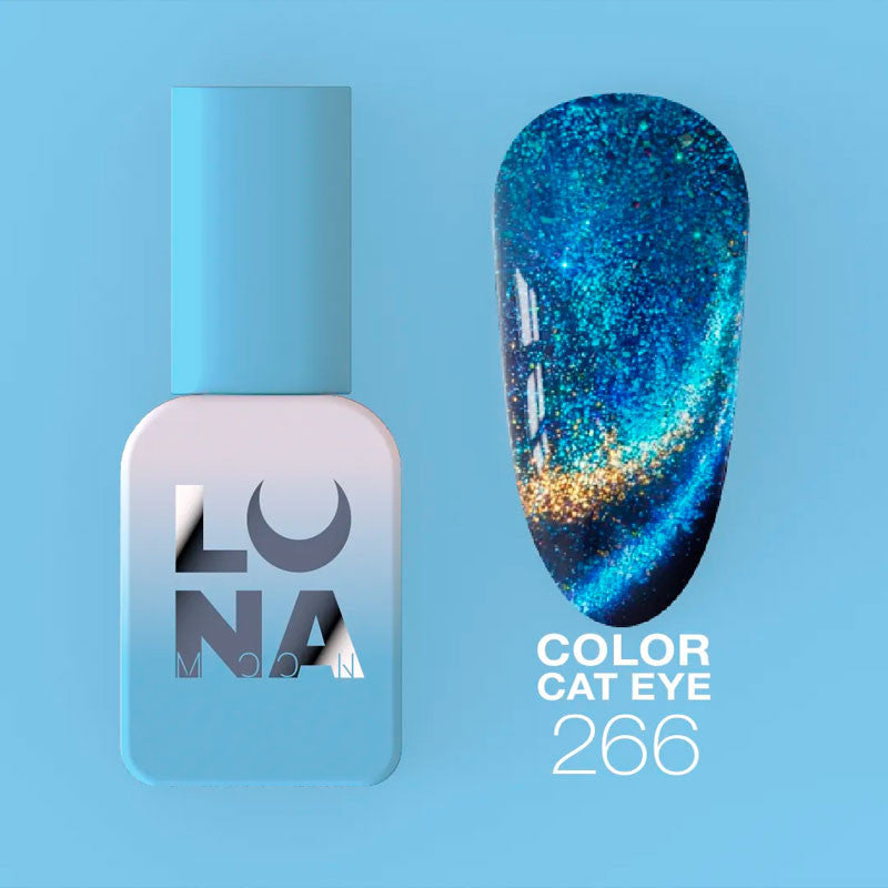 Esmalte semipermanente Lunamoon Cat Eye Nr 266 - 8 ml