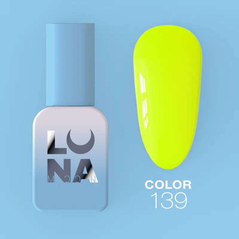 Esmalte semipermanente LUNAmoon nr 139, 8 ml