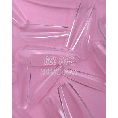 Gel Tips - LunaMoon Coffin Long, 500 pcs — image 2