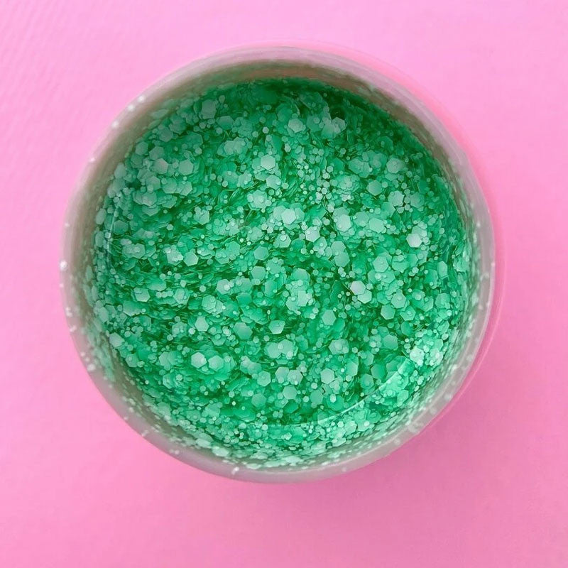 Glitter-Gel für Nägel LUNAMOON - Bubble Gel Nr. 10 - 5ml — Bild 3