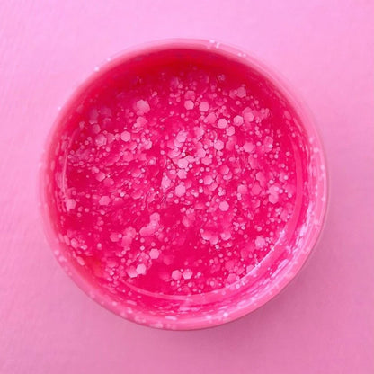 Гель с блёстками для ногтей LUNAMOON - Bubble Gel № 6 - 5ml — изображение 3