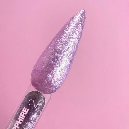 Sädelev geel küüntele LUNAMOON - Sapphire Gel nr 2 - 5ml — pilt 2