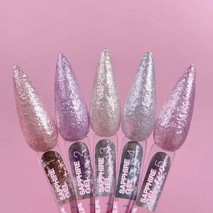 Gel pailleté pour ongles LUNAMOON - Sapphire Gel n° 5 - 5ml — image 7