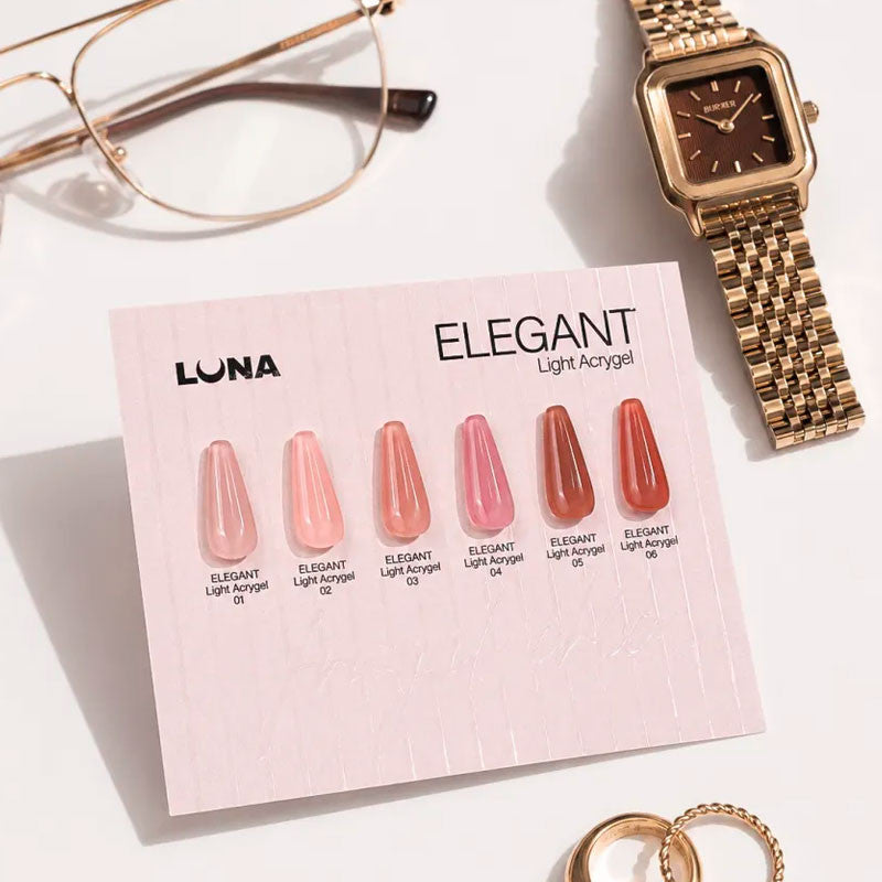 Light Polüakrüülgeel Elegant LunaMoon №5, 13 ml — pilt 3