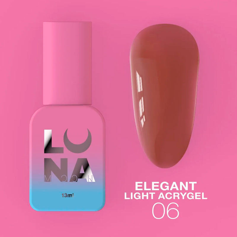 Light Acrylgel Elegant LunaMoon №6, 13 ml
