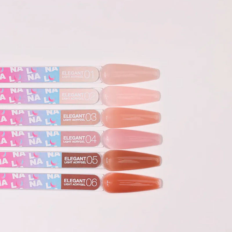 Light Acrylgel Elegant LunaMoon №6, 13 ml — Bild 5