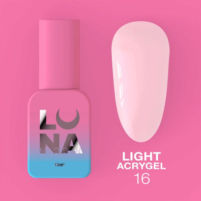 Liquid Acrylgel Lunamoon Light Acrylgel Nr 16 - 13 ml