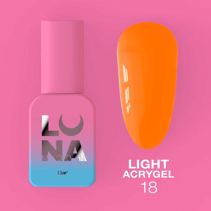 Liquid Polüakrüülgeel Lunamoon Light Polüakrüülgeel Nr 18 - 13 ml