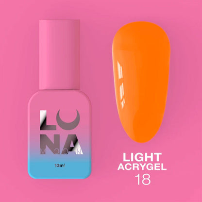 Liquid Polüakrüülgeel Lunamoon Light Polüakrüülgeel Nr 18 - 13 ml