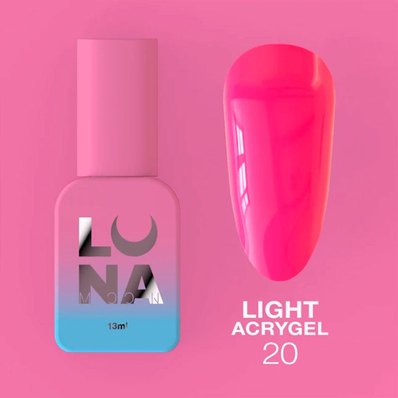 Liquid Acrylgel Lunamoon Light Acrylgel Nr 20 - 13 ml