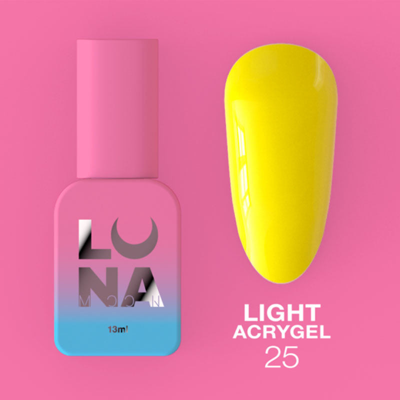 Liquid Acrygel Lunamoon Light Acrygel Nr 25 - 13 ml