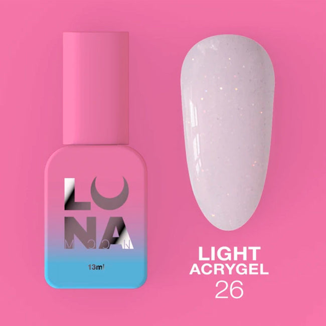 Liquid Acrylgel Lunamoon Light Acrylgel Nr 26 - 13 ml