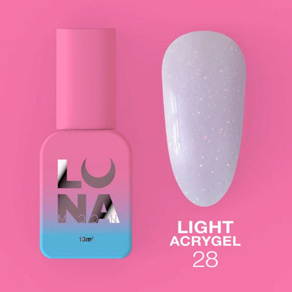 Liquid Acrygel Lunamoon Light Acrygel Nr 28 - 13 ml