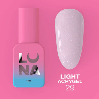 Liquid Акригель Lunamoon Light Акригель Nr 29 - 13 ml