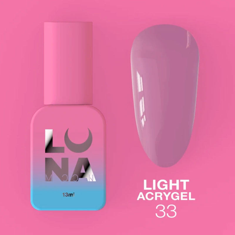 Liquid Acrygel Lunamoon Light Acrygel Nr 33 - 13 ml