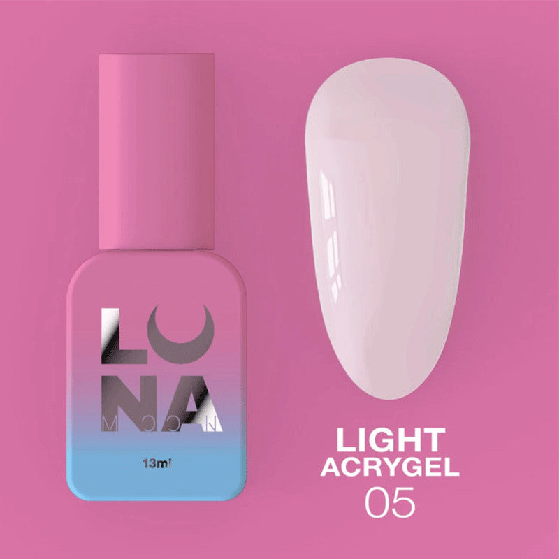 Liquid Акригель Lunamoon Light Акригель Nr 5 - 13 ml