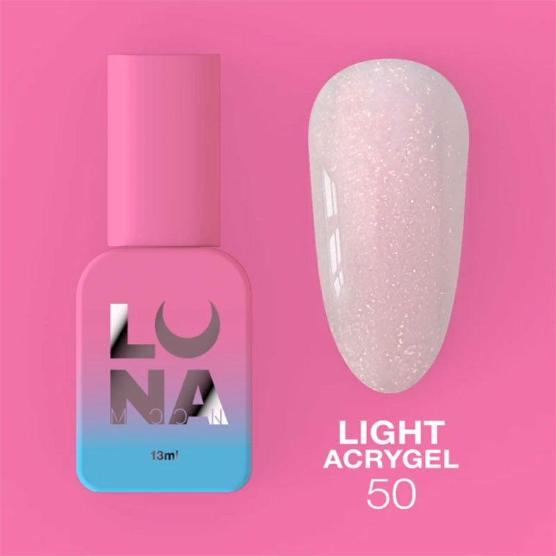 Liquid Акригель Lunamoon Light Акригель Nr 50 - 13 ml
