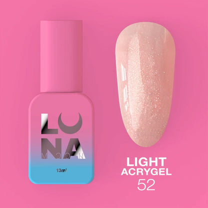 Liquid Polygeeli Lunamoon Light Polygeeli Nr 52 - 13 ml