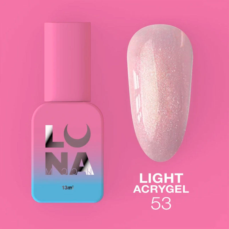 Liquid Acrygel Lunamoon Light Acrygel Nr 53 - 13 ml