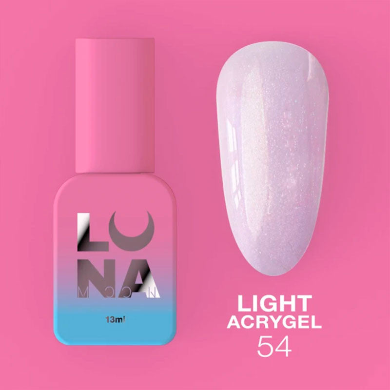 Liquid Acrygel Lunamoon Light Acrygel Nr 54 - 13 ml