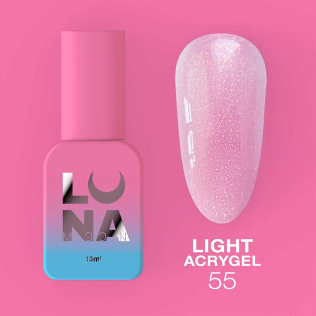 Liquid Acrygel Lunamoon Light Acrygel Nr 55 - 13 ml