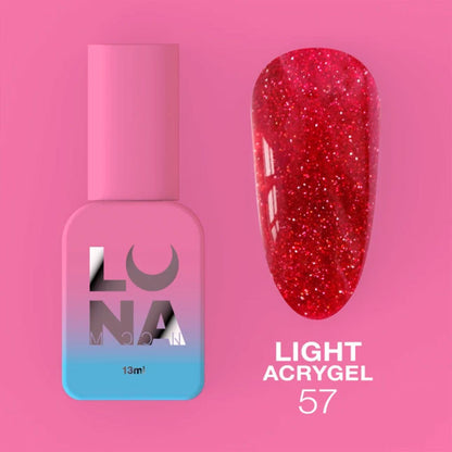 Liquid Acrygel Lunamoon Light Acrygel Nr 57 - 13 ml