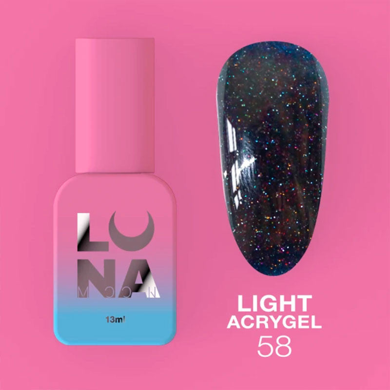 Liquid Acrygel Lunamoon Light Acrygel Nr 58 - 13 ml