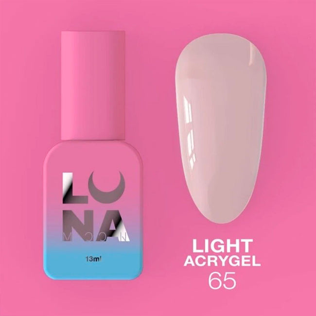 Liquid Acrygel Lunamoon Light Acrygel Nr 65 - 13 ml