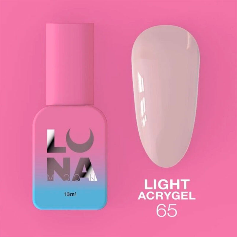 Liquid Acrylgel Lunamoon Light Acrylgel Nr 65 - 13 ml