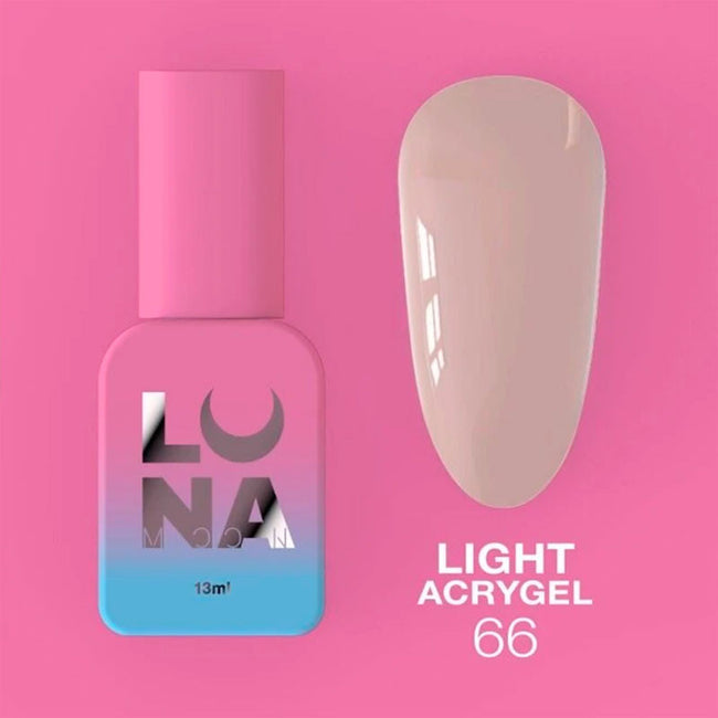Liquid Acrygel Lunamoon Light Acrygel Nr 66 - 13 ml