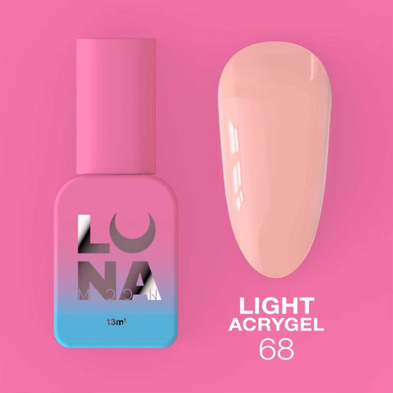 Liquid Acrygel Lunamoon Light Acrygel Nr 68 - 13 ml