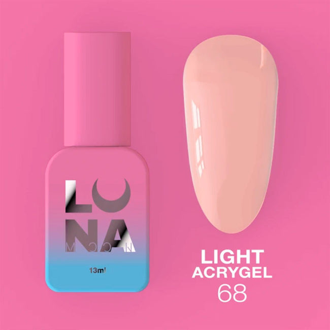 Liquid Acrygel Lunamoon Light Acrygel Nr 68 - 13 ml