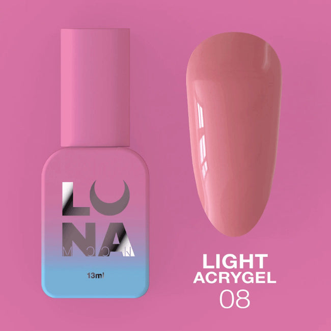 Liquid Acrygel Lunamoon Light Acrygel Nr 8 - 13 ml