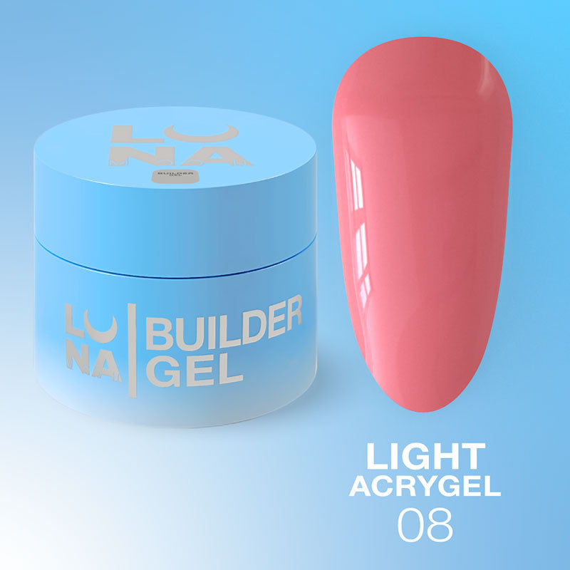 Liquid Polüakrüülgeel Lunamoon Light Polüakrüülgeel Nr 8 - 50 ml