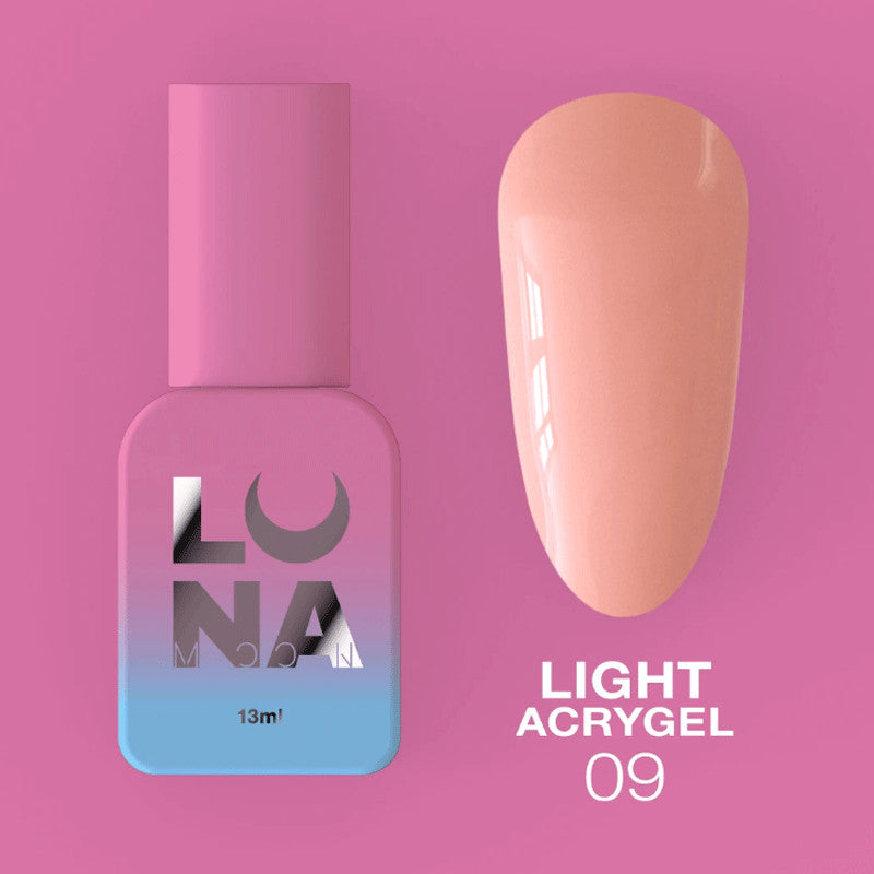 Liquid Acrygel Lunamoon Light Acrygel Nr 9 - 13 ml