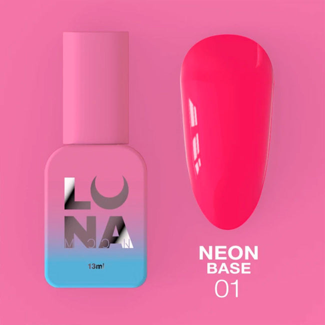 Lunamoon Neon Base Coat Nr 01 - 13ml
