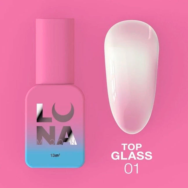 Lunamoon Viimeistelygeeli Glass № 01 - 13 ml