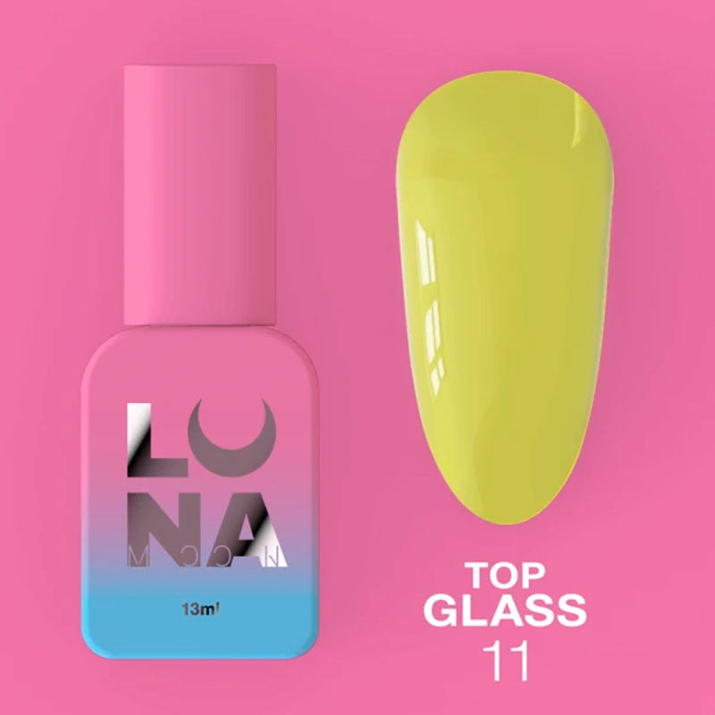 Lunamoon Top coat Glass № 11 - 13 ml