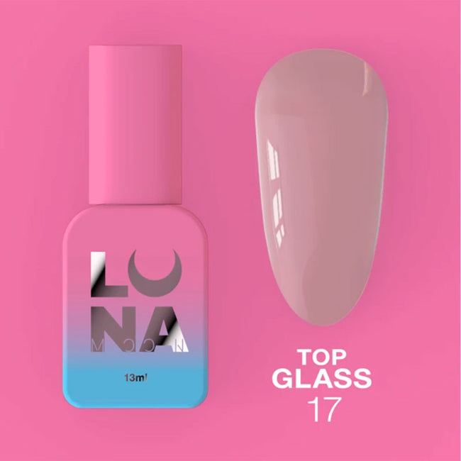 Lunamoon Viimeistelygeeli Glass № 17 - 13 ml