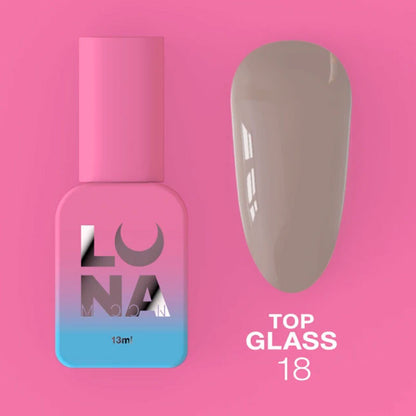 Lunamoon Top Coat Glass № 18 - 13 ml