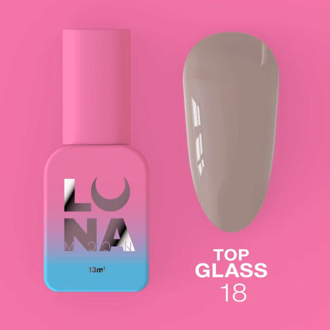Lunamoon Viimeistelygeeli Glass № 18 - 13 ml